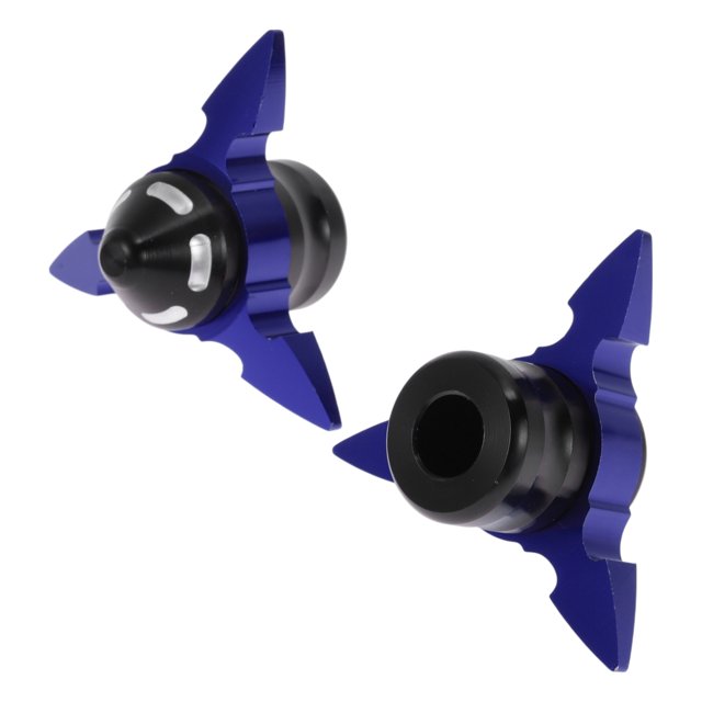 Protector de choque de marco de motocicleta de aleación de aluminio y plástico Unique Bargains 0.59" 2 Pcs 2.99" 2.05" Azul