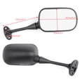 thumbnail image 4 of Motor Genic Side Rear View Mirrors For Honda CBR600RR 2003-2014 CBR1000RR 2004-2007, 4 of 13
