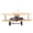 Yellow, variant on M Buder Retro Iron Airplane Model Delicate Vintage Biplane Handicraft for Home Decoration Cafe Ornament Yellow Aeroplane Model Props 8.4 inches / 21.3 cm