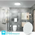 thumbnail image 4 of Long Lifespan LED Flush Mount Ceiling Light, High Color Rendering 18W 6000K Cool White & 1700K Warm White, for Living Room, Kitchen, Bedroom, 4 of 4