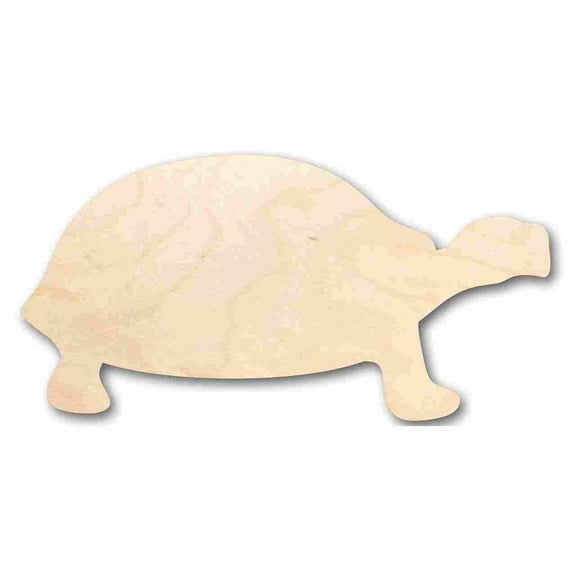 Unfinished Wood Tortoise Shape - Animal - Craft - up to 46" DIY 24" / 1/4"