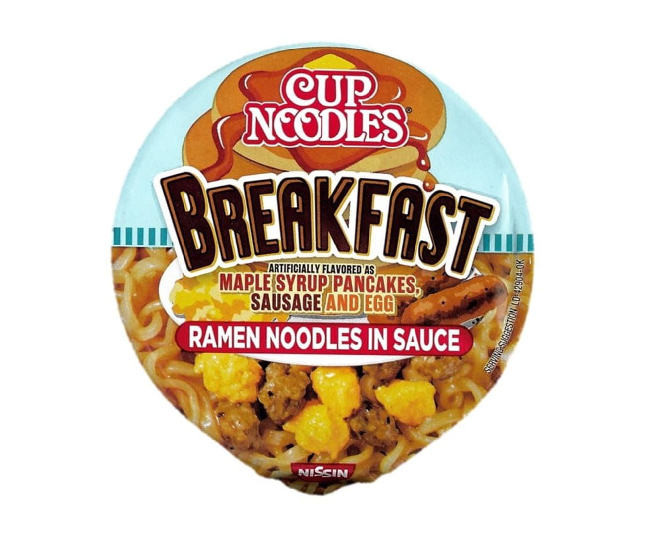 Nissin Foods Cup Noodles Limited Edition Ramen Noodles, Breakfast Flavor, 2.93 oz Cup, Shelf-Stable