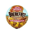 Nissin Cup Noodles Breakfast Maple Syrup Pancakes, Sausage, Egg