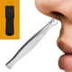 thumbnail image 3 of Pinzas para recortar  , herramienta compacta , recortadora inoxidable Plata shamjiam Pinzas para el pelo de la nariz, 3 of 7