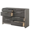 thumbnail image 4 of ACME Casimiro Transitional Wood 8-Drawer Rectangular Dresser in Gray, 4 of 4