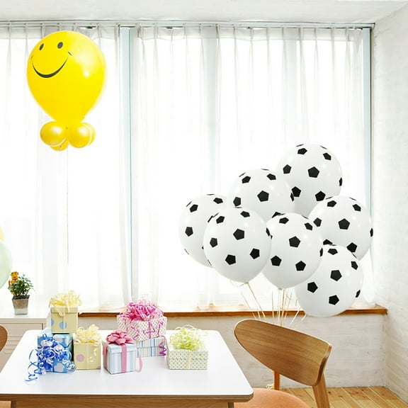 TAILTOSS 50 Pcs Squishy Soccer Ball Balloon For Christmas Party Decorations