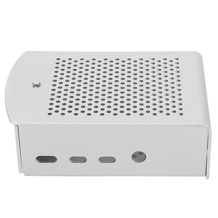 

Domqga Heat Dissipation Enclosure Aluminum Alloy Protective Box Lightweight With Fasteners For Raspberry Pi 4 3B 3B+