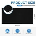 thumbnail image 2 of Uxcell Air Conditioner Drip Cushion 24" x 12" x 5/32", 2Pcs Self-Adhesive AC Rain Cover Air Conditioner Top Pad for Reducing Dropping Noise Window AC Units, Black, 2 of 7