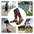 thumbnail image 5 of Spirited Away Compression Socks For Women Men Knee Compression Socks Long Knee High Socks For Running Sports Hiking Cycling Travel, 5 of 8
