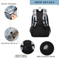 thumbnail image 4 of FORMRS Unisex School Backpack 17" Student Travel Bag with Laptop Compartment, Winter Mountain, 4 of 7