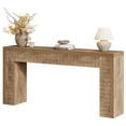 thumbnail image 3 of Fnova 70.9" Farmhouse Console Table, Fluted Wood Extra Long Entryway Table, Narrow Sofa Table for Living Room, Hallway, Staircase, 3 of 15