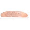 thumbnail image 2 of Postpartum Abdominal Band Postpartum Recover Cinturón de cintura Soportes de cintura Envoltura Suave elástico Faja moldeadora del cuerpo Transpirable Abdominal Binder Back (albaricoque), 2 of 5