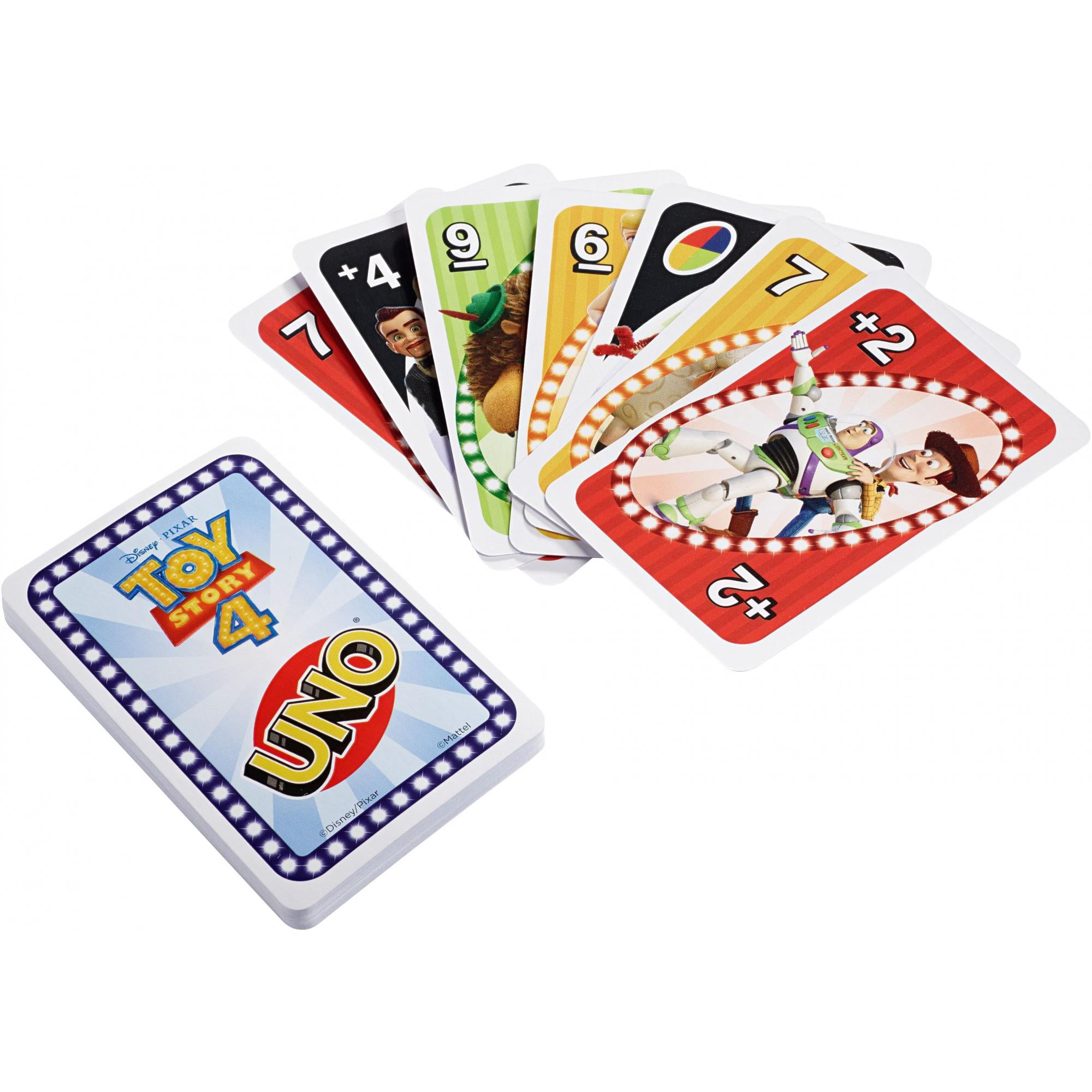 UNO Disney Pixar Toy Story Themed Card Game for 2-10 Players Ages 7Y+