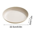 thumbnail image 2 of Yulucky Tableware Plates under 25 Household Fruit and Snack Platter Snack and Garbage Plates for Convenient Dining and Cleanup Plates 2024 Black, 2 of 9