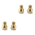 thumbnail image 2 of Advancent 1 Pair Bike Fixie Pedal Extender Screws Extension Adapters Oro 2piezas, 2 of 6