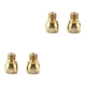 thumbnail image 2 of 1 par de adaptadores extensores de pedal Naiovety para bicicleta tornillos de extensión Oro 2piezas, 2 of 6