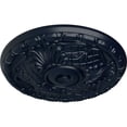thumbnail image 3 of Ekena Millwork 15 3/4"OD x 5/8"P Amelia Ceiling Medallion (Fits Canopies up to 4 1/8"), Hand-Painted Midnight Dream, 3 of 6
