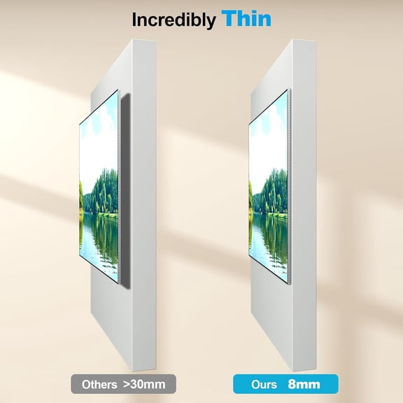 Ultra Slim TV Wall Mount for 42 to 100 inch Flat & Frame TVs