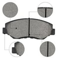 thumbnail image 3 of LingStar black Rear Brake Pads,4PCS STP1457 Ceramic Rear Disc Brake Pad Set Replacement for Nitro,Liberty,Wrangler, 3 of 8
