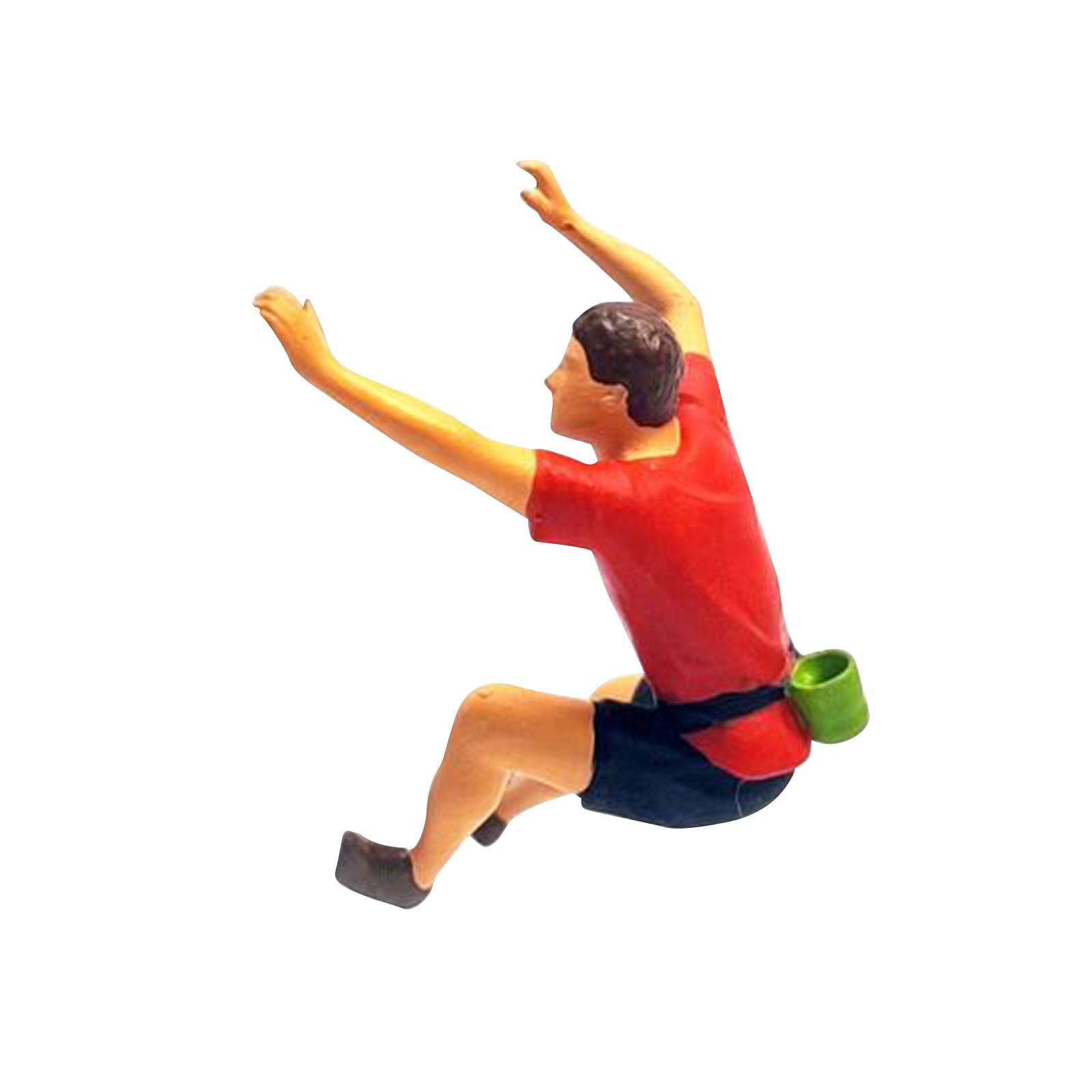 1/87 Climbing Mountain Model Figure Miniature Action Figurines People Figurines Tiny People