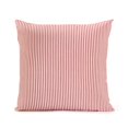 thumbnail image 1 of Funda de almohada reforzada 21 piezas 45x45 cm - 100% algodón con cremallera - rayas rojas - hipoalergénica, solo funda de almohada oso de fresa Electrónica, 1 of 5