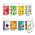 thumbnail image 3 of Milue Scented Wax Melts -Set of 8 Assorted Wax Warmer Cubes/Tarts - Jasmine Rose, 3 of 7