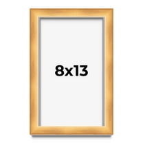 8x13 Shadow Box Bronze Cross-Brushed Display Frame | 1.625 Inches Deep Solid Wood | UV Resistant