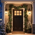 thumbnail image 4 of Artificial Red Berry Pine Garland – 71 Inch Faux Green Plant Rattan for Christmas Fireplace Door Hanging Mantel Decor, 4 of 6