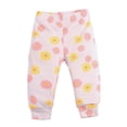 thumbnail image 3 of Beilxfa 2-Pack Unisex Toddler Baby Jogger Pants with Elastic Cuffs 100% Cotton Bottoms For Baby Boys & Girls Size 0-24M, 3 of 6