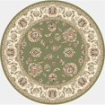 thumbnail image 1 of Dynamic Rugs ANR5573654464 Tapis Rond 5 Pi. 3 Po. - Vert/ivoire, 1 of 1