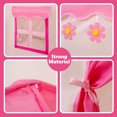thumbnail image 6 of HOMEYA Kids Play Tent Princess Castle Children Playhouse Game House Indoor Outdoor Girls Boys Gift, 420D Pink, 6 of 11