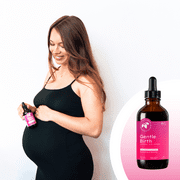 Mountain Meadow Herbs Gentle Birth for Birth Prep/Labor Prep, Fast Acting Liquid Herbal Extract for Childbirth Support w/o Blue Cohosh- 4oz