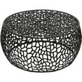 thumbnail image 6 of Meridian Furniture Priya Black Aluminum Coffee Table, 6 of 7