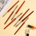 thumbnail image 4 of Kolinsky-cepillo acrílico para uñas, buena calidad, pincel de visón para decoración de uñas, mango de madera, constructor de Gel, cepillo para manicura, herramientas de dibujo, tamaño 6-24, 4 of 5