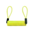 thumbnail image 1 of Eigraketly Tira de alambre de acero, cuerda portátil multiusos, protección impermeable, tiras de puerto de Metal, motocicleta estable resistente al Ciclismo Amarillo Eigraketly OD031645-01, 1 of 6