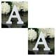 thumbnail image 3 of Jumpingount ¡Oferta! Letras de blancas de 8CM, alfabeto inglés, diseño de nombre personalizado, bricolaje, arte artesanal, corazón de pie, Type13 NO13, 3 of 6