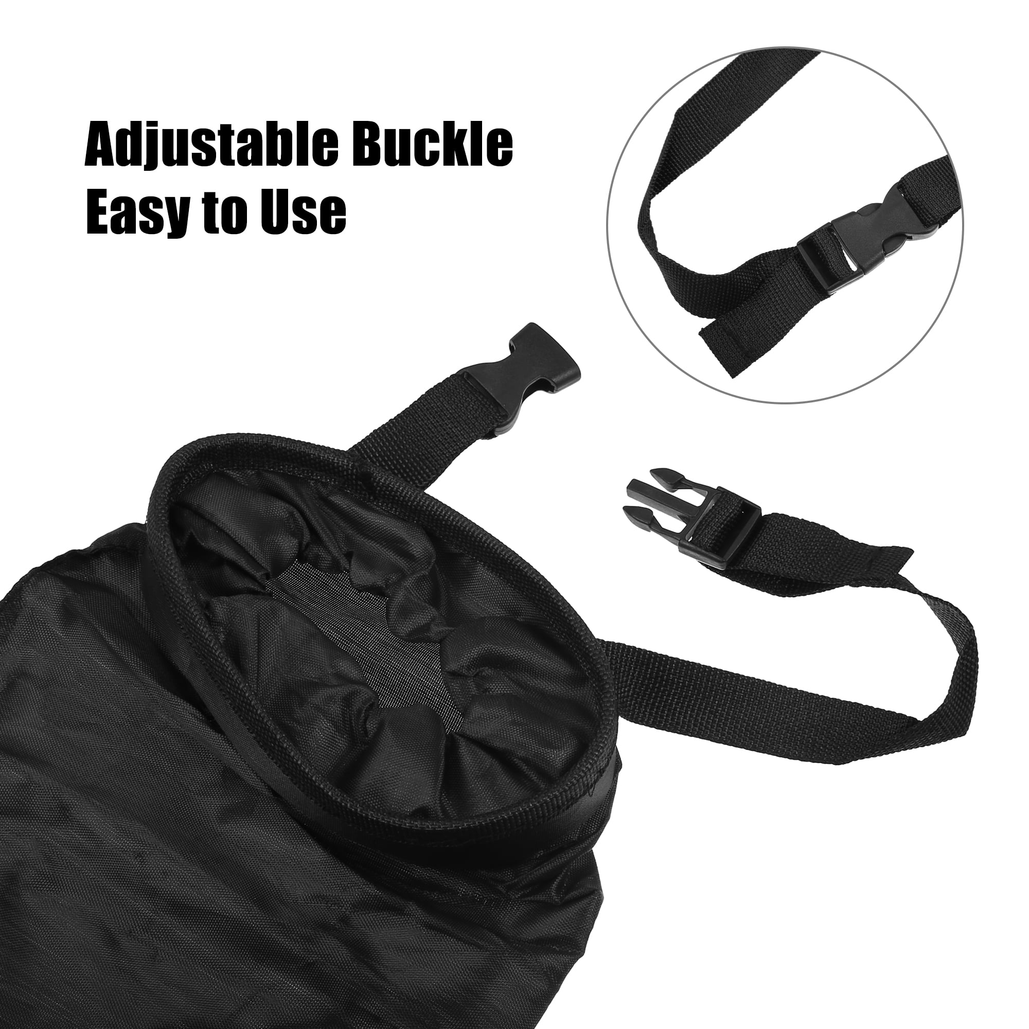 Unique Bargains Car Trash Bags Oxford Cloth Detachable Hanging for Car Back Seat