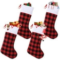 thumbnail image 1 of Medias navideñas personalizadas Medias navideñas Medias navideñas de celosía Calcetines colgantes Bolsas de regalo Calcetines colgantes Árbol de Navidad Medias navideñas Decoración de fiesta Bolsas, 1 of 5