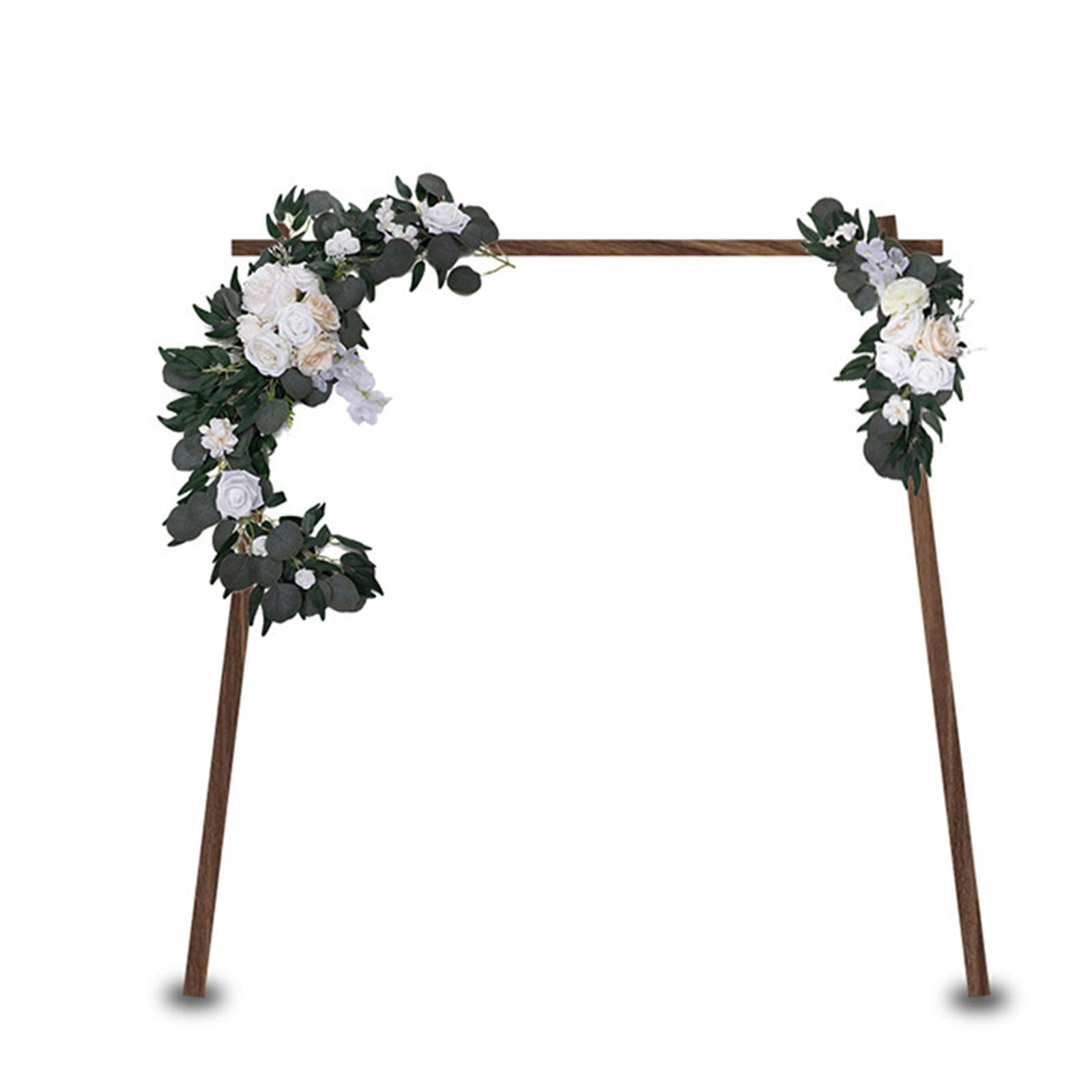 2Pcs Wedding Arch Flowers Decorations Wedding Reception Flower