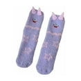 thumbnail image 1 of Womens Winter Socks, Mid Tube Socks with Fleece for Warmth and Cold Protection, 1 of 4