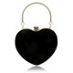 thumbnail image 2 of Bolso de maquillaje YONGSHENG Negro en forma de corazón, 2 of 2