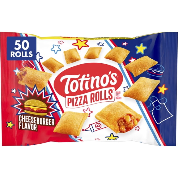 Totino's Cheeseburger Pizza Rolls 50 Count