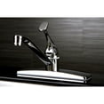 thumbnail image 2 of Kingston FB0571 Columbia One-Handle 3-Hole 8" Centerset Kitchen Faucet in Polished Chrome, 2 of 5
