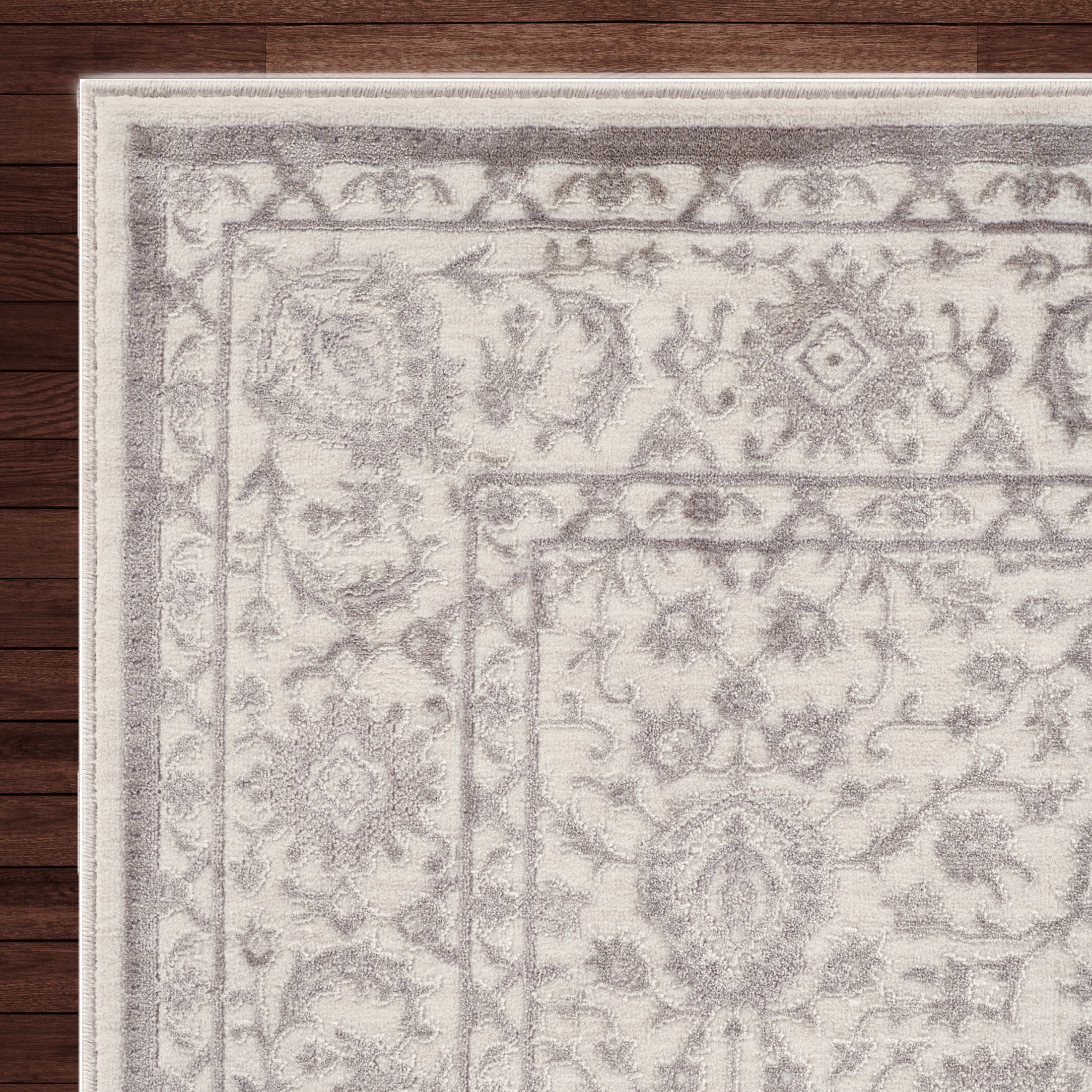 CHI Asbury Grey/Blue 6'6" x 9'6" Area Rug