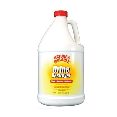 Urine Destroyer for Dog Pets Removes Pee Stains Residue & Smells 32 oz or Gallon (Best Thing To Get Dog Pee Smell Out Of Carpet)