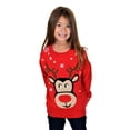 thumbnail image 1 of KESIS Children Happy Rudolph Ugly Christmas Sweater 9-10Y, 1 of 8