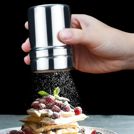 

Pepper Shaker Chocolate Shaker Duster Coffee Dredger Powder Icing Sugar for small