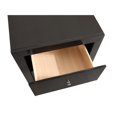 thumbnail image 4 of Glory Furniture Burlington 2 Drawer Nightstand in Black, 4 of 7
