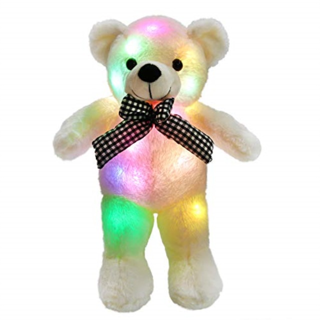 teddy bear with light up eyes