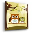 thumbnail image 2 of Epic Art 'Two Owls on Swing' by Nancy Lee, Acrylic Glass Wall Art, 24"x24", 2 of 8
